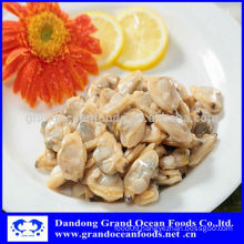 Frozen cooked baby clam meat